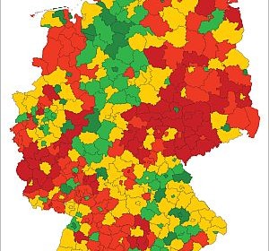 Strompreise in Deutschland: Atlas für Strompreise zeigt große regionale Preisunterschiede in Deutschland